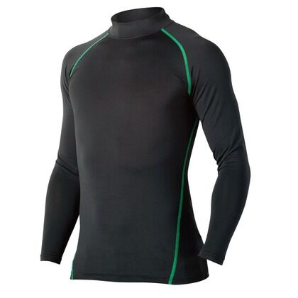 虫除けシャツ ハイネック 黒 M No6710 1