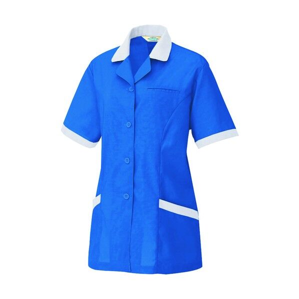 半袖スモック 006ロイヤルブルー 3L 5369 1