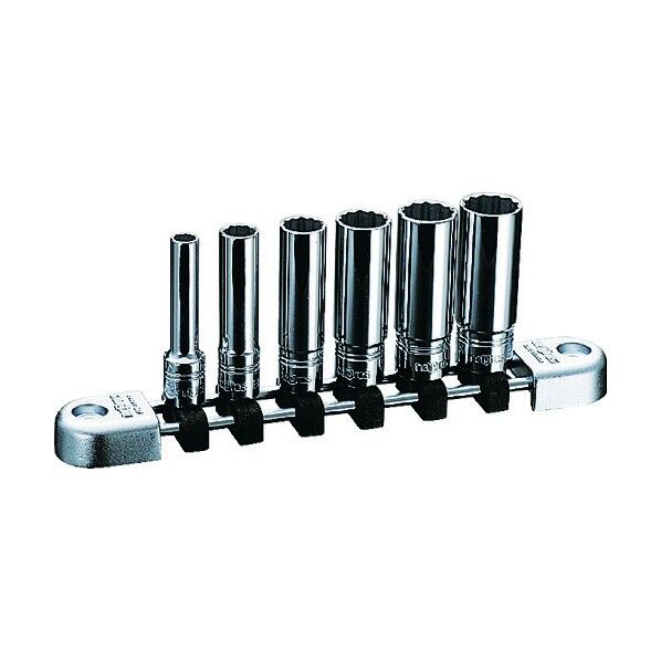 ディープソケットセット(12角タイプ・ホルダ付)