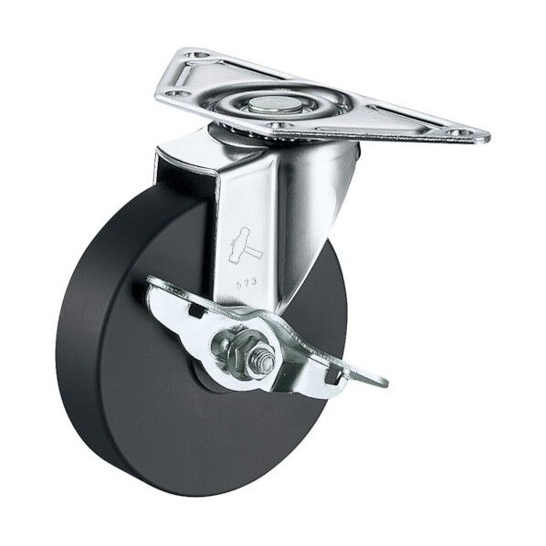 Eシリーズコーナータイプ自在SP付MCナイロン車150mm 215E-MC150-BAR01 1点