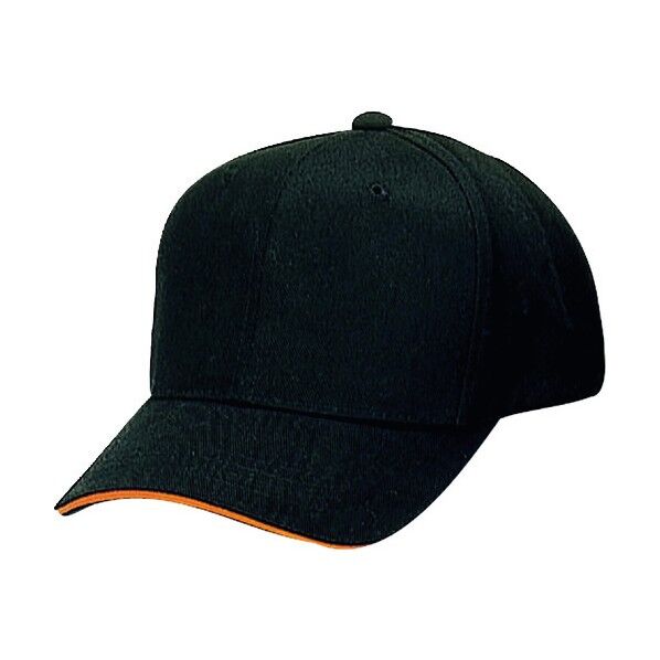 コットンラインキャップ 010ブラック F 66303 1