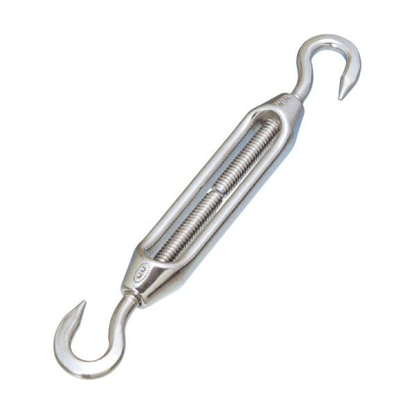 水本 ステンレス 枠式ターンバックル(フック&フック) 捻子径M5(1個入) B-2552 1個