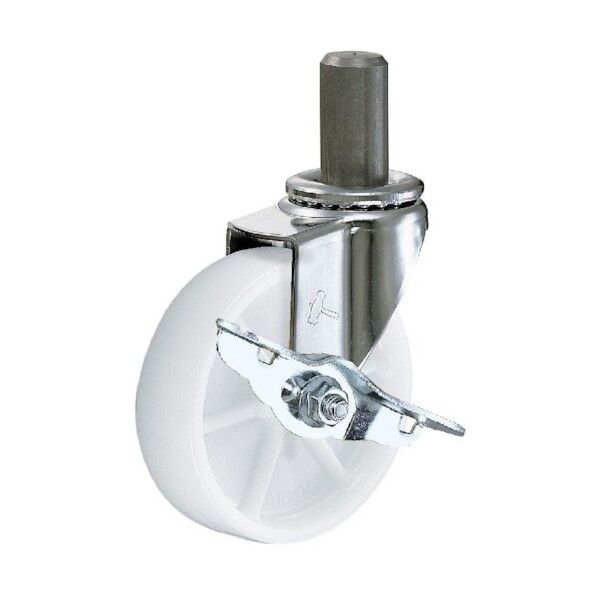 EKシリーズ自在SP付ナイロン車85mm 平戸車 415EKN85 1個