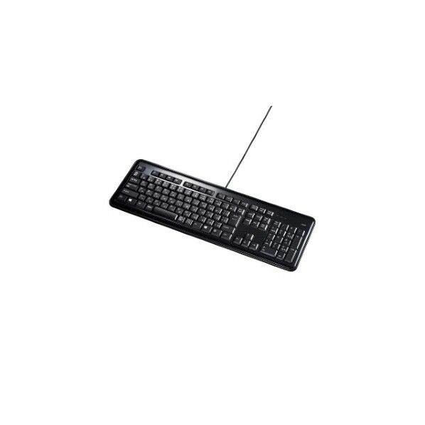 サンワサプライ USBハブ付キーボード SKB-SL21UHBK 1点