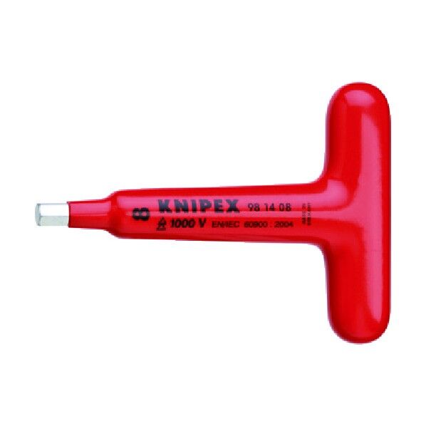 絶縁T型六角棒レンチ