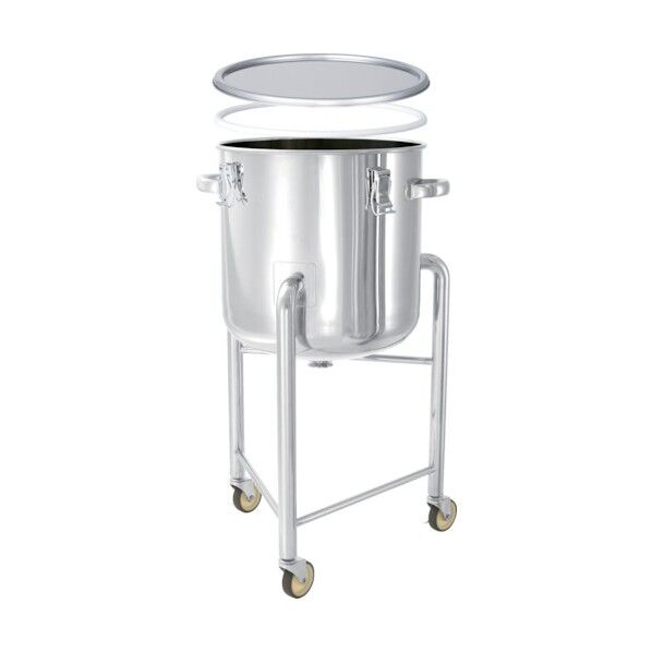 鏡板型 PTFEパッキン付密閉容器