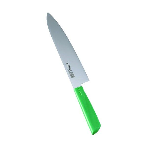 カラーセレクト 牛刀 両刃 3015-GR 21cmグリーン グリーン 21cm AKL3003 1点