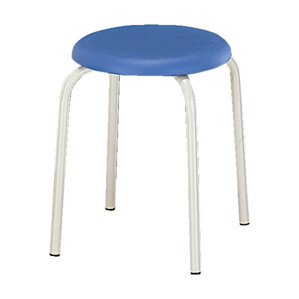 丸イス W460×D460×H420 E115-BL 1点