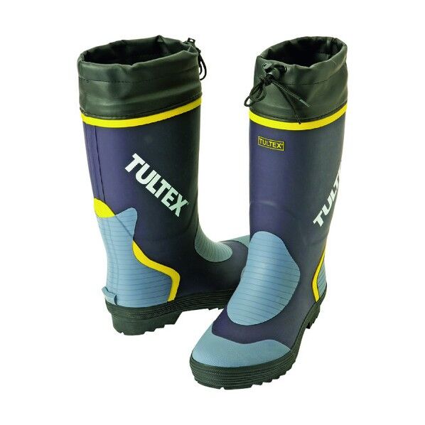 カラー長靴 ネイビーXグレー AZ4707-008-L 1点