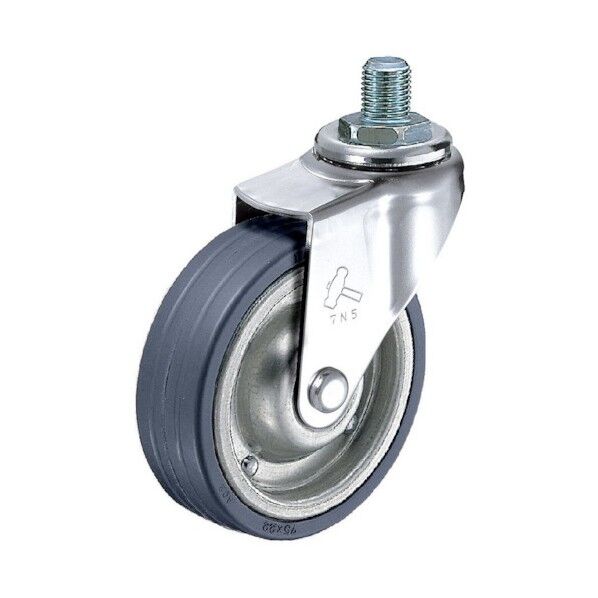 Aシリーズ自在プレスタイヤ車65mm 平戸車 420A3PR65 1個