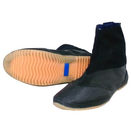 自力先丸5枚地下たび 黒 22.0 C-5枚先丸 1