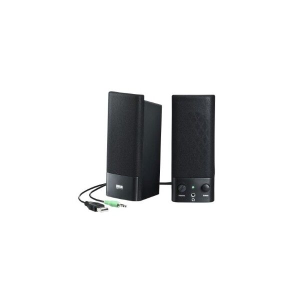 USB電源マルチメディアスピーカー MM-SPL2NU3