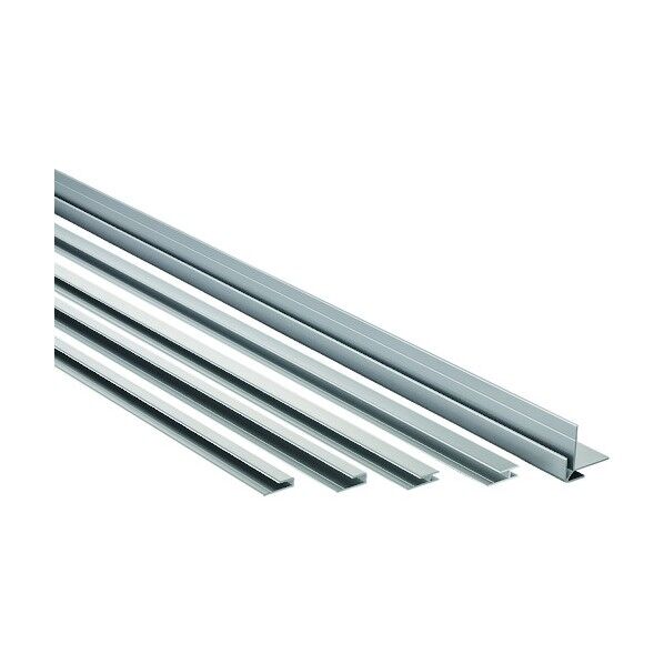 アルミジョイナー(V溝付) エ型(B2アルマイト)