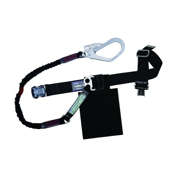 胴ベルト型 ノビロン (伸縮性ランヤード) ワンタッチバックル・軽量フックタイプ