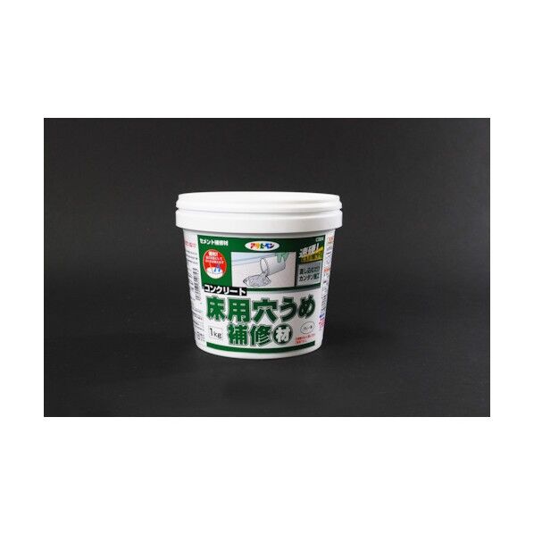 コンクリート 床用穴うめ補修材 グレー系 1kg C004 1点