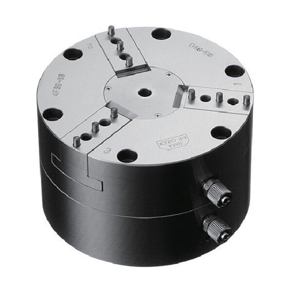 エアチャック4インチ据置中空型