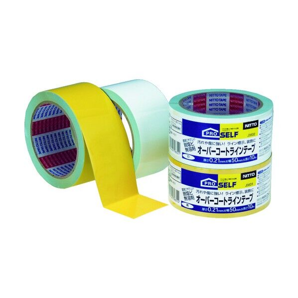 オーバーコート ラインテープ