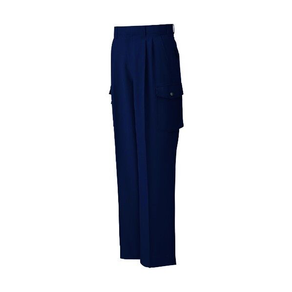 冬 ツータックカーゴパンツ ネイビー色 110サイズ WA20665-3-110 1点