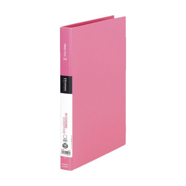 キングジム シンプリ-ズ リングファイル ピンク 641SPPINK 1個