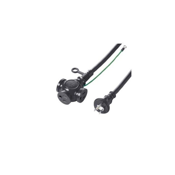 サンワサプライ 電源延長コード(3分岐・3P) TAP-EX33-10BKN 1点...