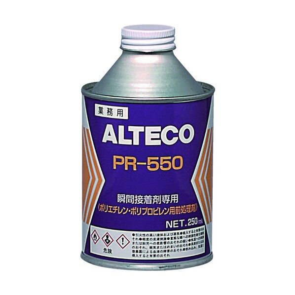 アルテコ 瞬間接着剤用前処理剤 PR550 250ml 68 x 68 x 120 mm PR550-250ML 1