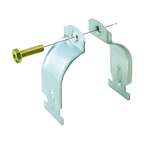 ネグロス電工 ダクタークリップ溶融亜鉛 Z-DC82 1個