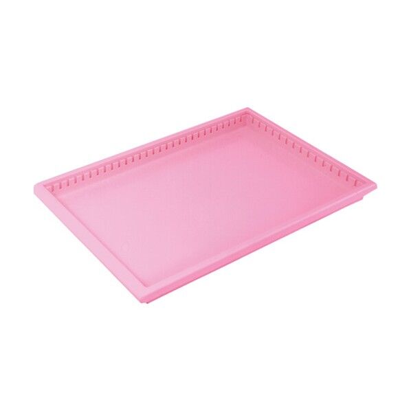 キャビトレ-ラック用トレー 浅型 ピンク TR-1-P 1