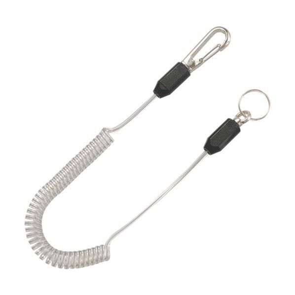 TOPスリム四角コイルセーフティコードHisqare 240 x 60 x 12 mm SFC-212SCL 1点