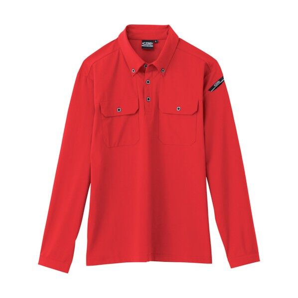 長袖ポロシャツ L 6085-71-L 1点