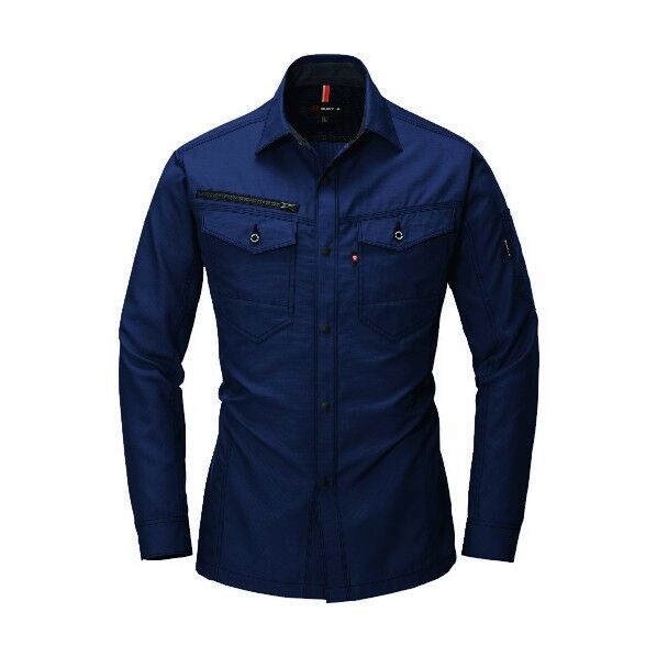 長袖シャツ 9085-3-SS ネイビー 9085-3-SS 1点