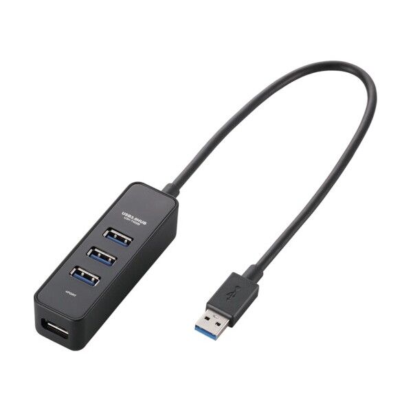 4ポートUSB3.0ハブ(マグネット付)