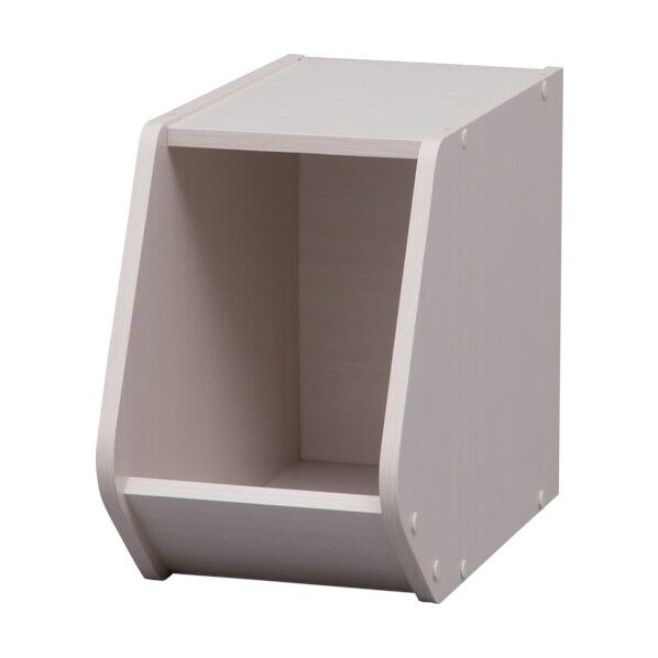 IRIS スタックボックス オープンタイプ STB-200-WH 1個