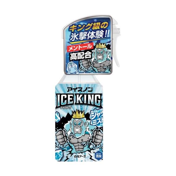 白元アース アイスノン シャツミスト ICE KING 024910 1本