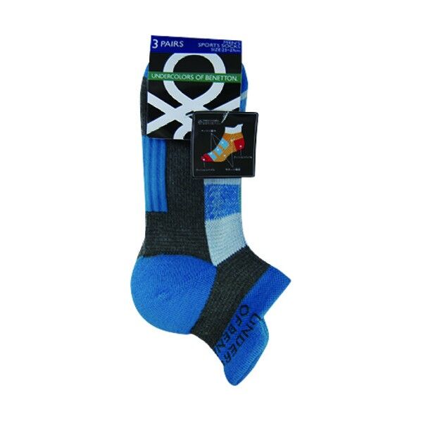 BN A317スポーツソックス スニーカー切替 159479 3足