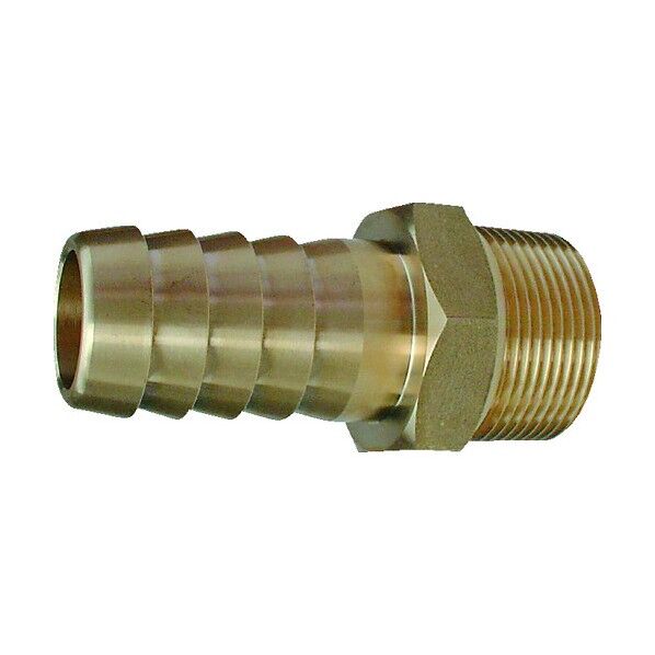 ホースニップル(RoHS相当品) 黄銅(C3771)