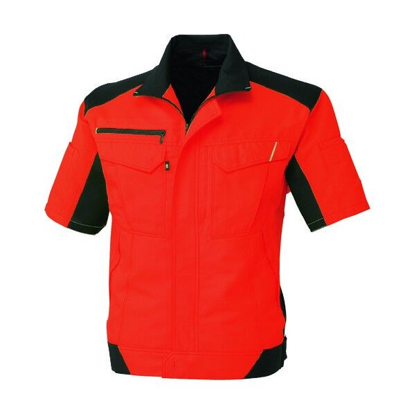 半袖ブルゾン フラッシュオレンジ 7Lサイズ A-8080-22-7L 1点