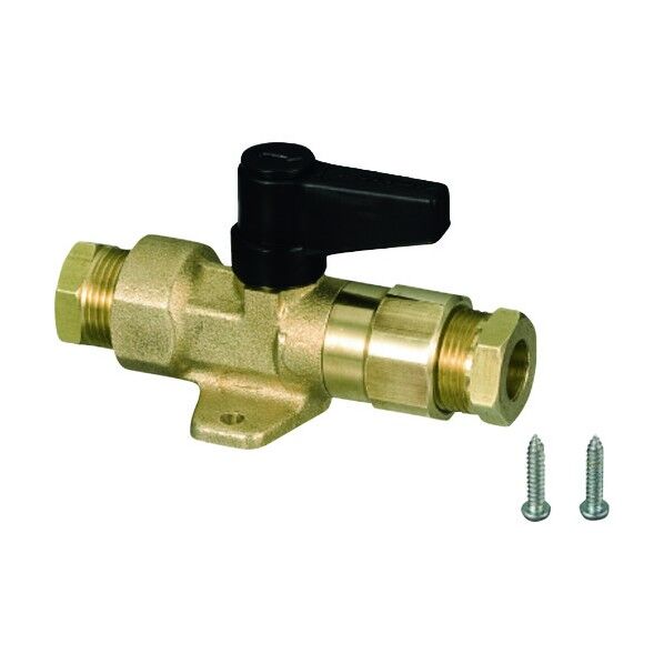 製作所 灯油中間コック ボールバルブタイプ OF-630 1点