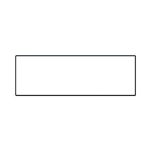 室名板白無地両面表示用アクリル(白)サイズ:mm80×240 887-44 1