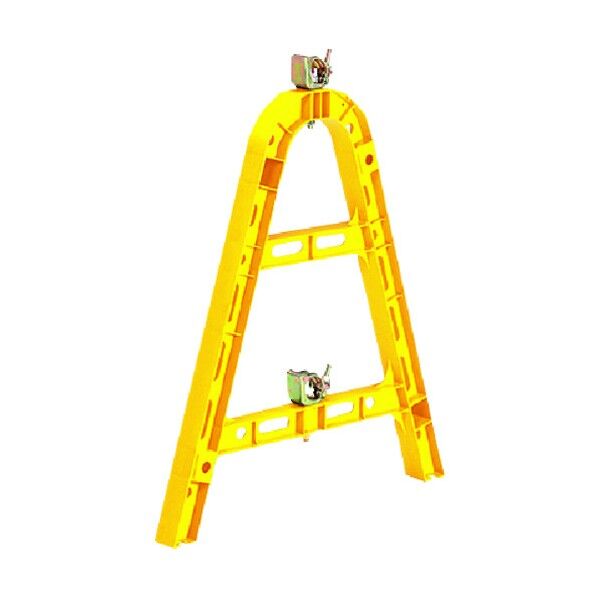 単管バリケード(プラスチック製) 黄色 5213-Y 1点