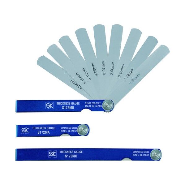 ステンレスシクネスゲージ