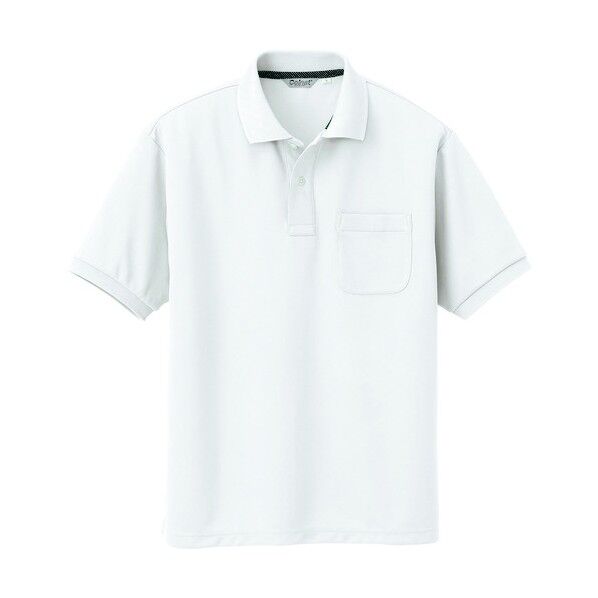 メンズ半袖ポロシャツ 024ホワイト 3L CL1000 1