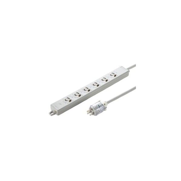 医用接地プラグ付き電源タップ TAP-HPM6-5W 1点