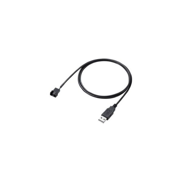 ケースファン用USB電源変換ケーブル TK-PWFAN6