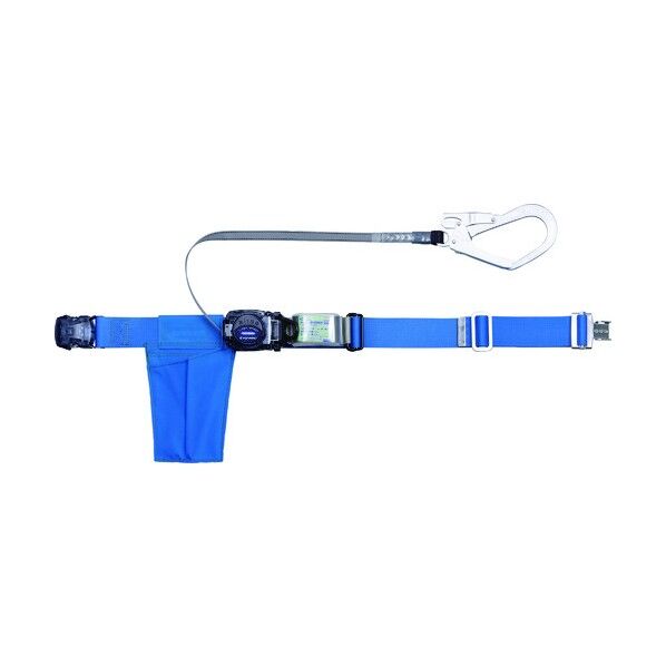 胴ベルト型(巻取式ランヤード+ワンタッチバックル+軽量フック)