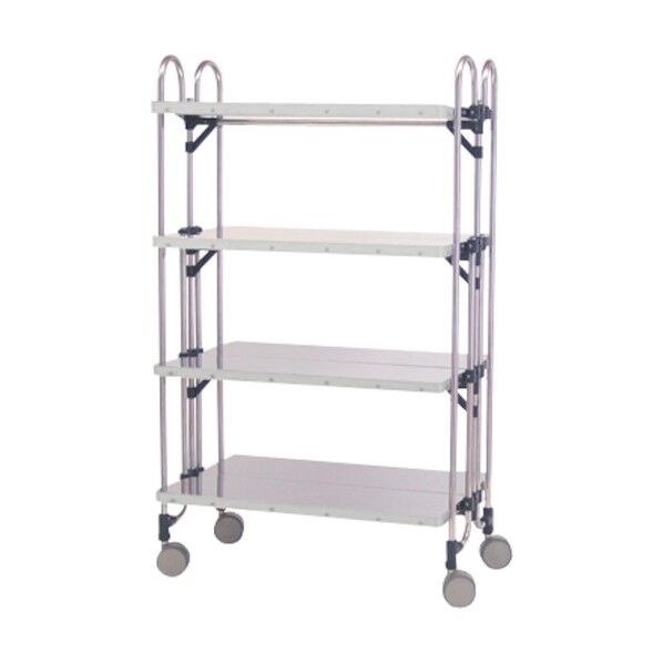 ステンレス 重量用折りたたみ式ワゴン FESTA-4FF 1点