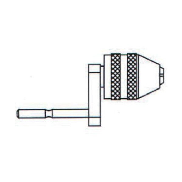 クランク形ドリルチャック