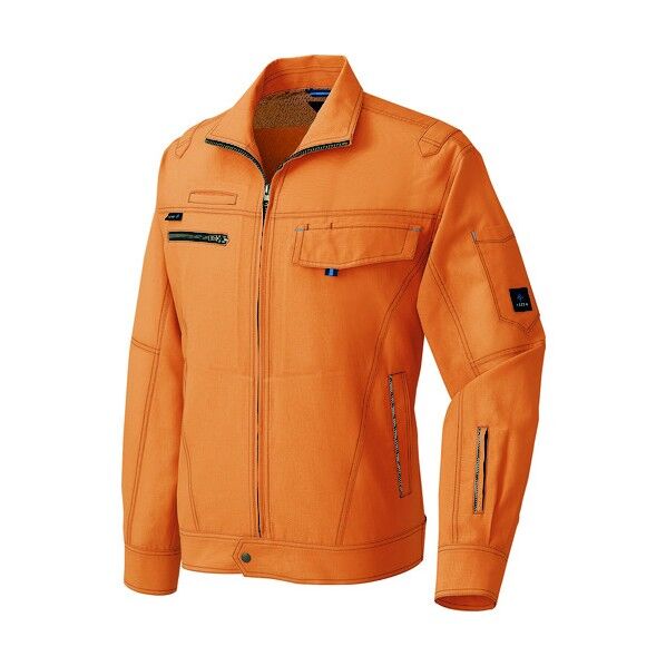 長袖サマーブルゾン(男女兼用) 063オレンジ 3L 30430-063-3L 1