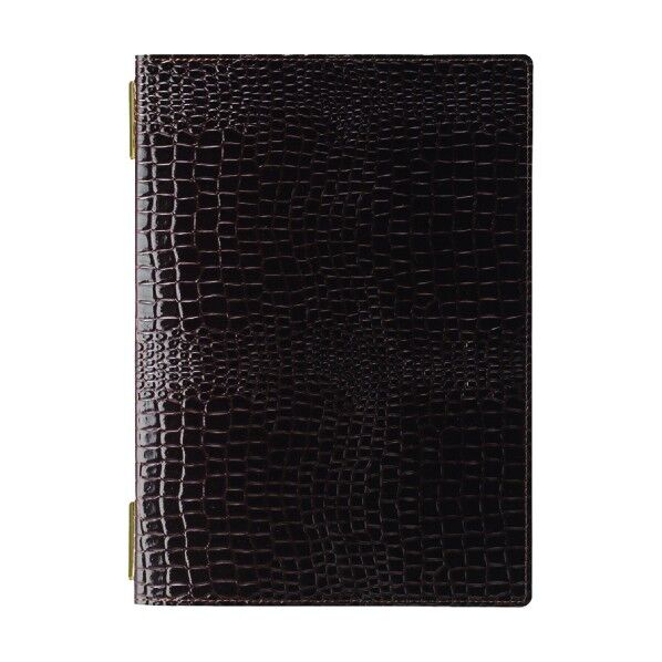 クロコタッチ メニューブック GB-121 ブラウン PEI5302 1個