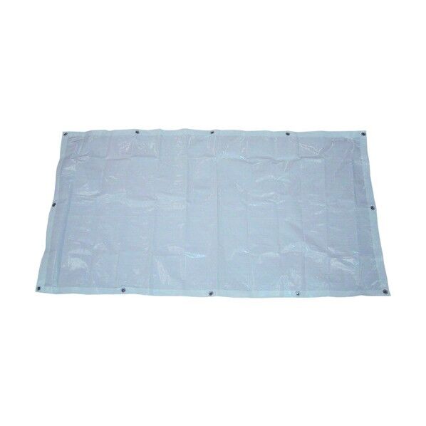 ACE フェンスシート 白無地 0.9mX1.7m ひもなし FS-2 1点