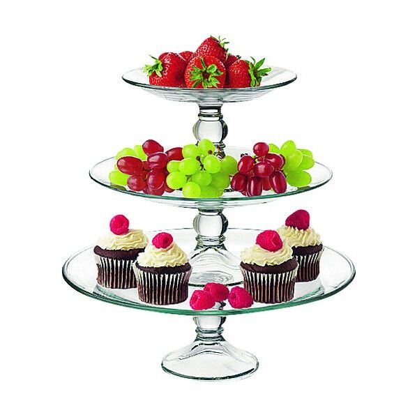 リビー セレーヌ 3段スタンドセット No.8019 PLB4801 1個